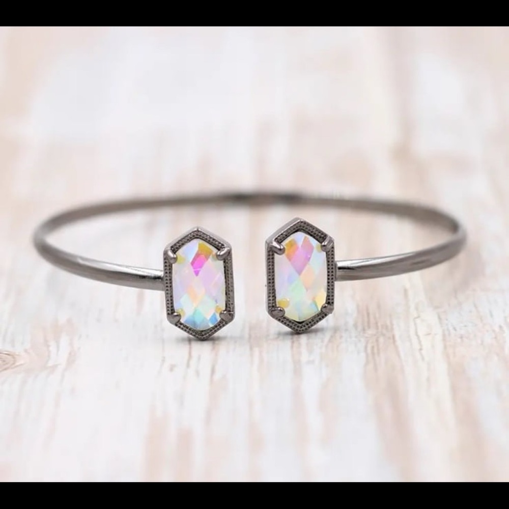 Hematite Finish Ab Swarovski Elements Necklace - image 2